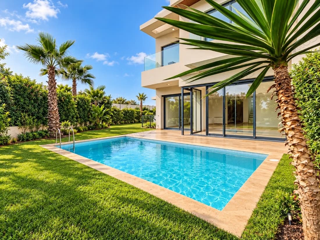 VILLA DE PRESTIGE à la location 4 suites, piscines