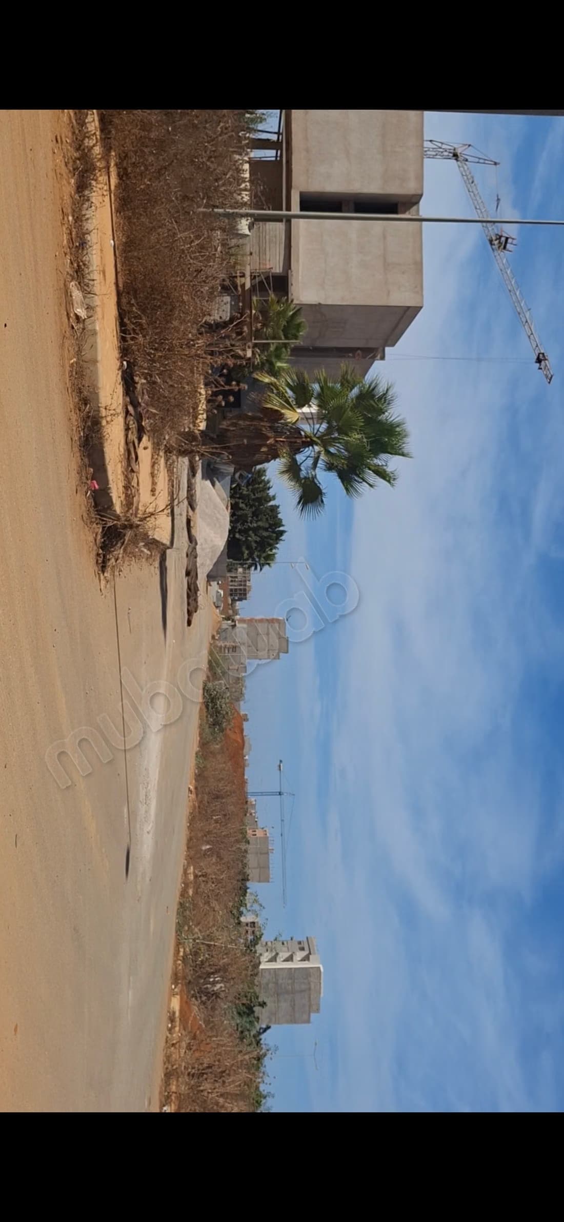 Achat de terrain à Route de rabat. Surface de 166 m²
