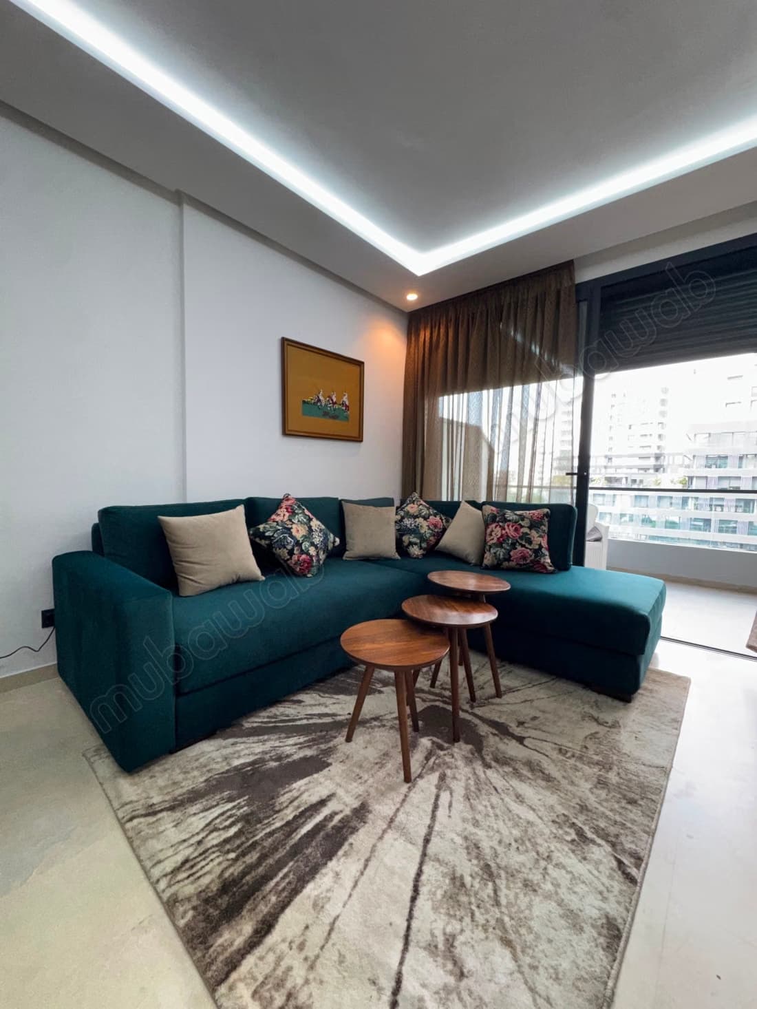 Bel appartement à louer dans la ville financière de Casablan...