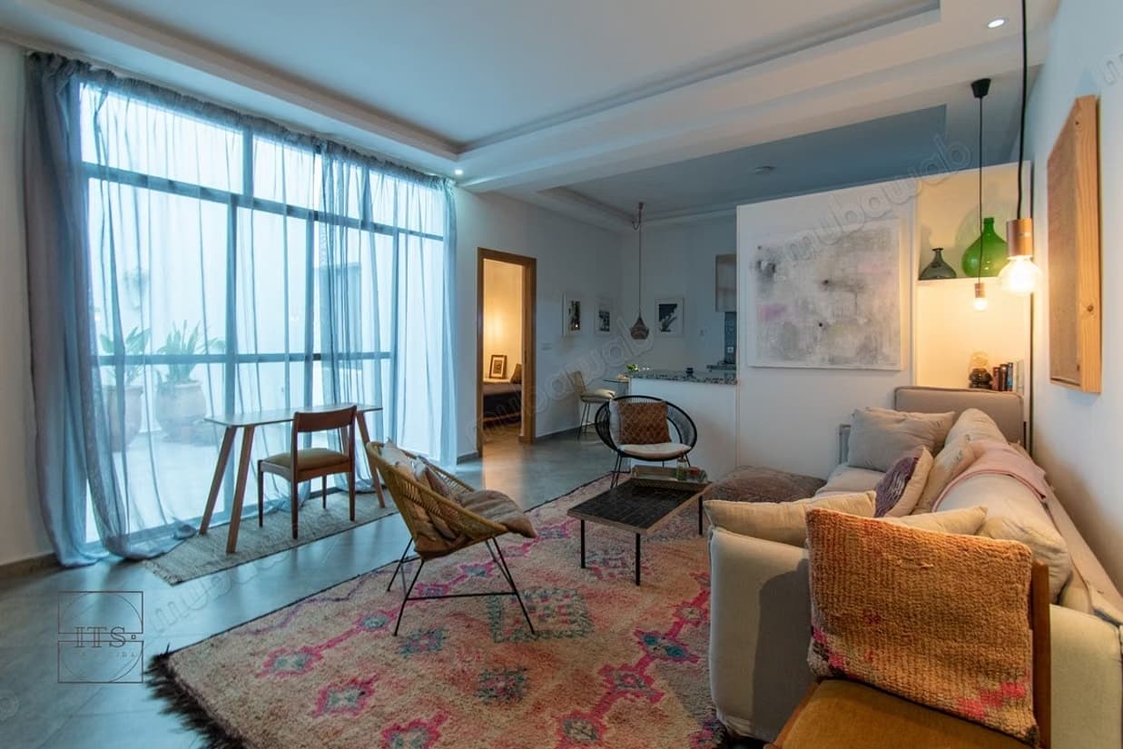 Appartement élégant 2 ch Location longue durée