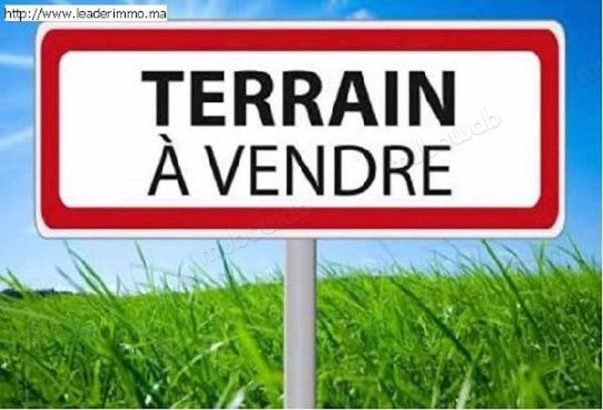 Terrain chouka à Sidi Maarouf 3 façade Superficie 374 m²