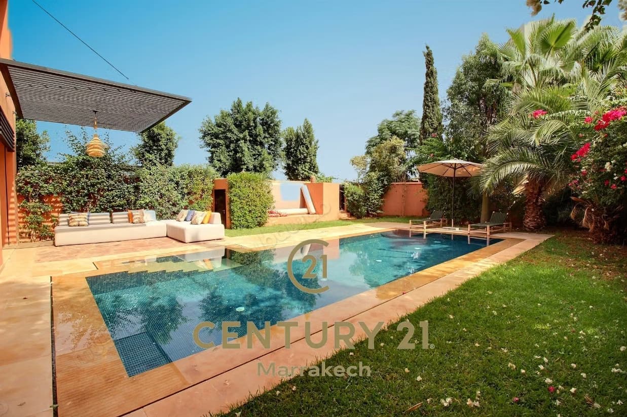 Villa Contemporaine Neuve au Golf Al Maaden