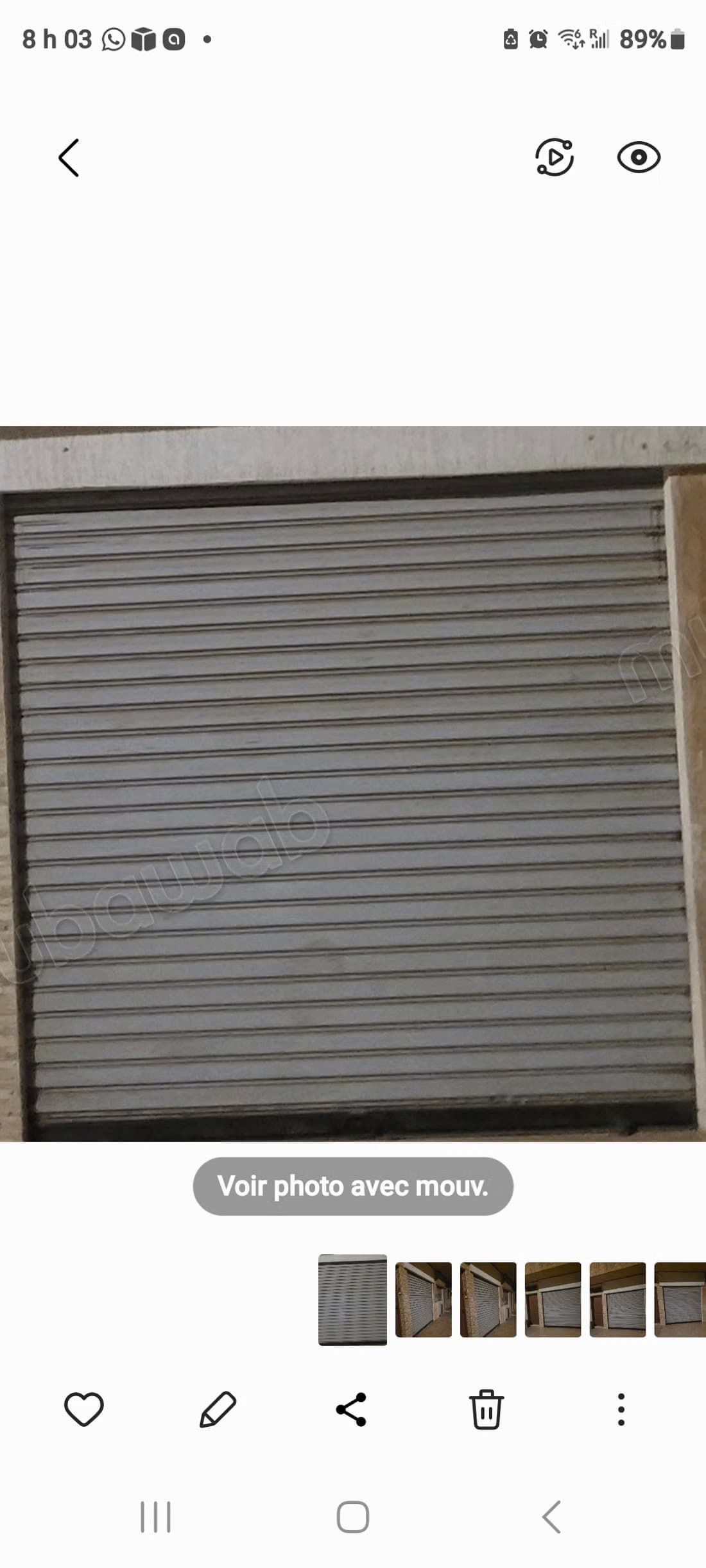 Beau local à vendre à Hay Essalam. Surface de 13 m². Porte...