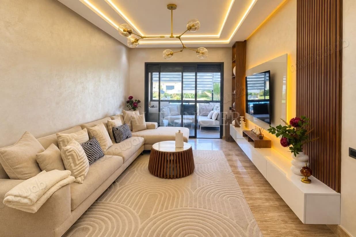 Vente Appartement rénové 114m2 2 chambres Les Crêtes, Casabl...