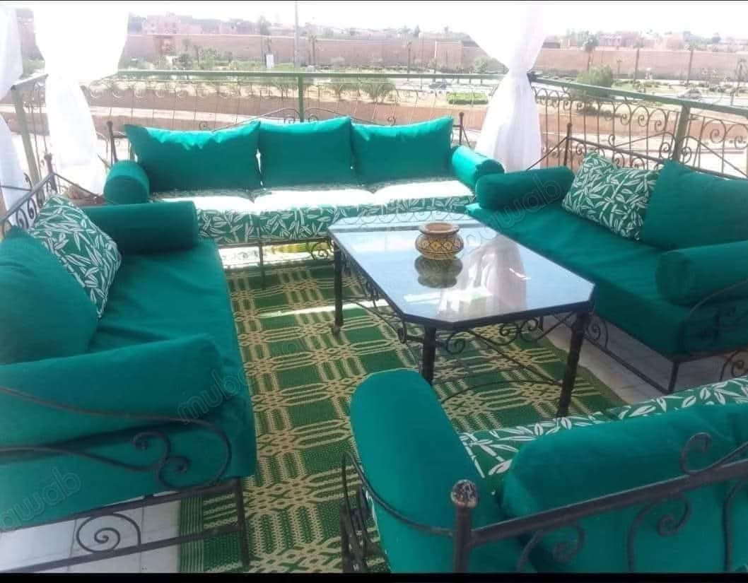 Appartement style riad, résidence avec piscine