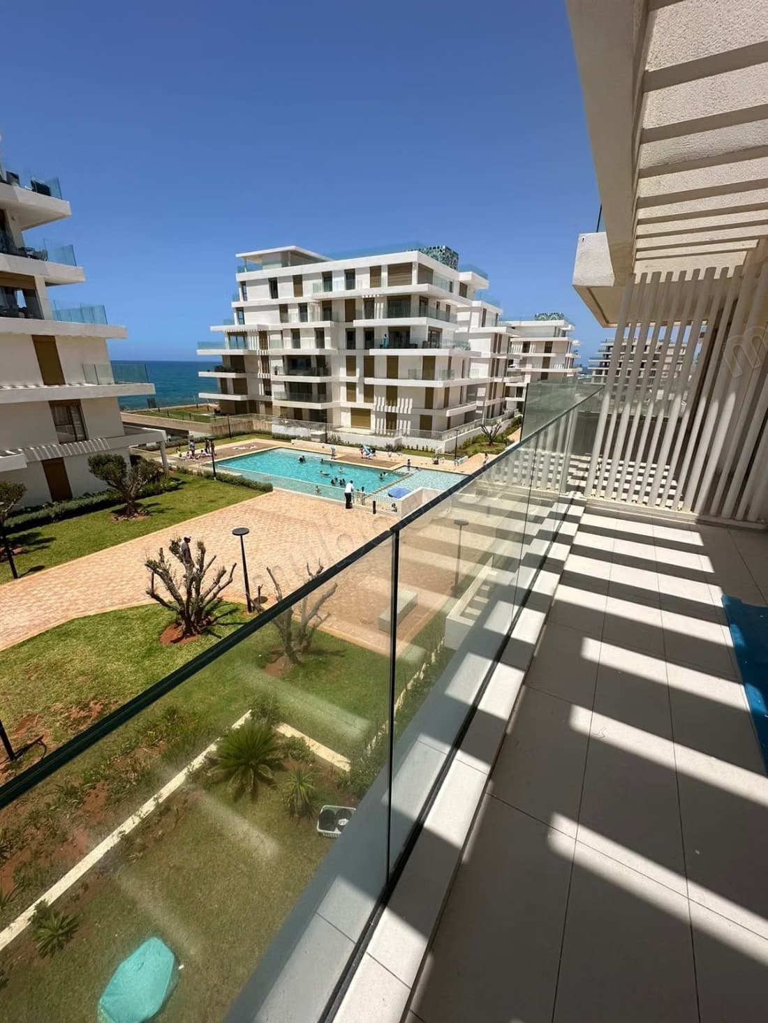 Appartement meublé de 3 chambres avec vue sur l'océan au cél...
