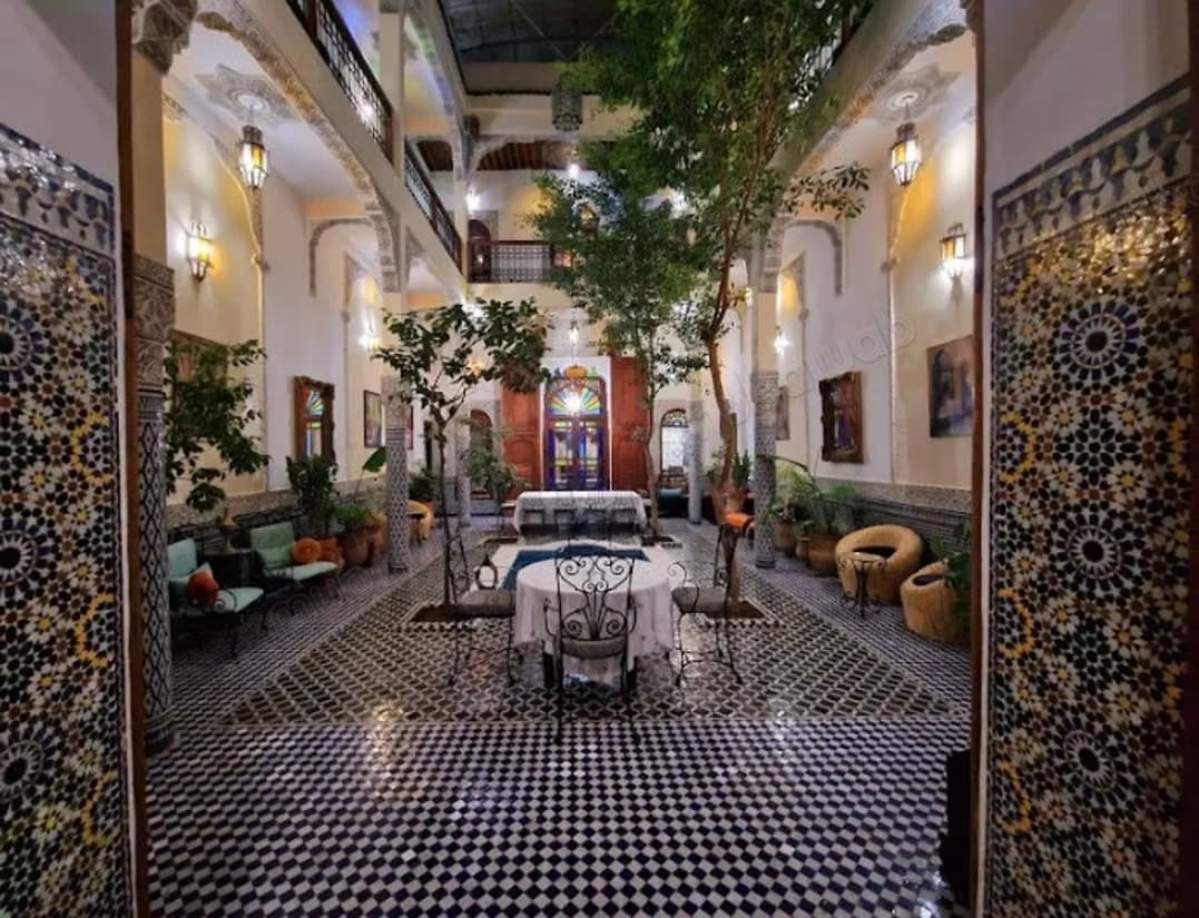 Riad titré meublé