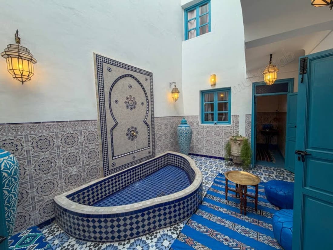Riad rénové 3 chambres – Accès voiture devant la porte