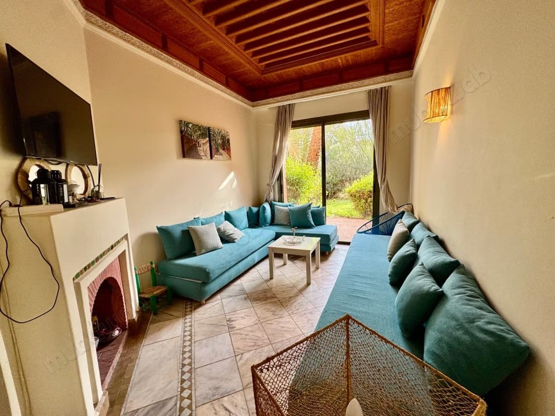 Palmeraie: Appartement 2 chambres avec jardin