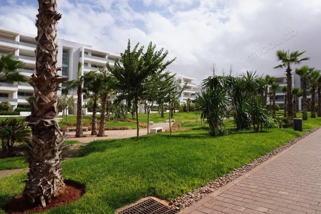 Apt 230 m² Ain Diab résidence jardin