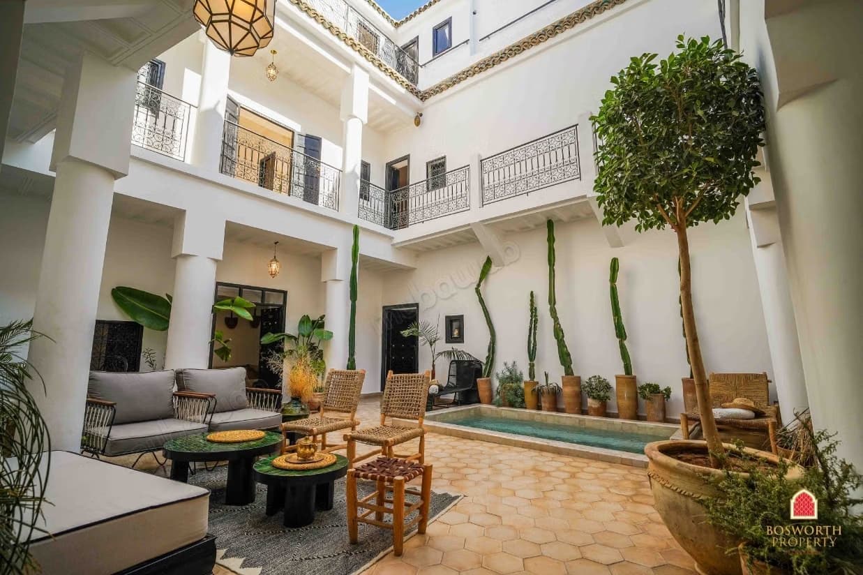 5 Suites Centrales Riad à Vendre Marrakech