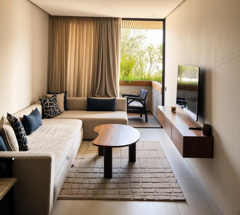 Studio Meublé avec Terrasse & Garage Riviera