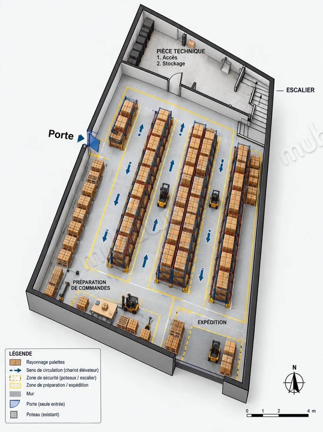 Local pour Stockage/conditionnement a Tanger centre