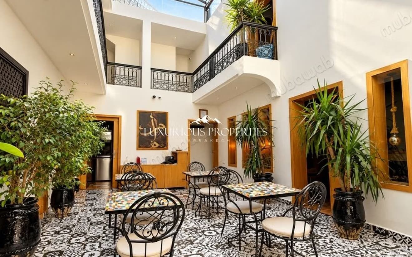 Riad titré avec terrasse dans le quartier Kasbah