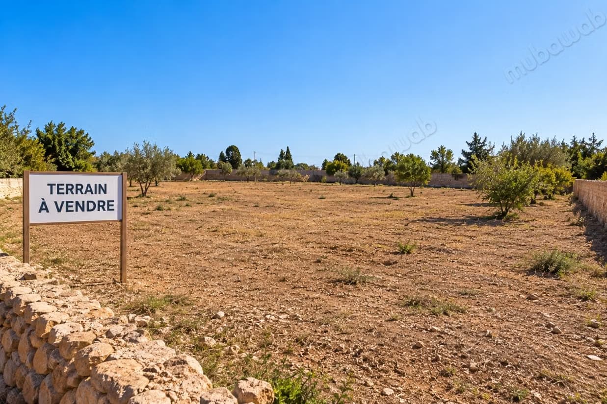 Terrain 10000m² avec autorisation de construire