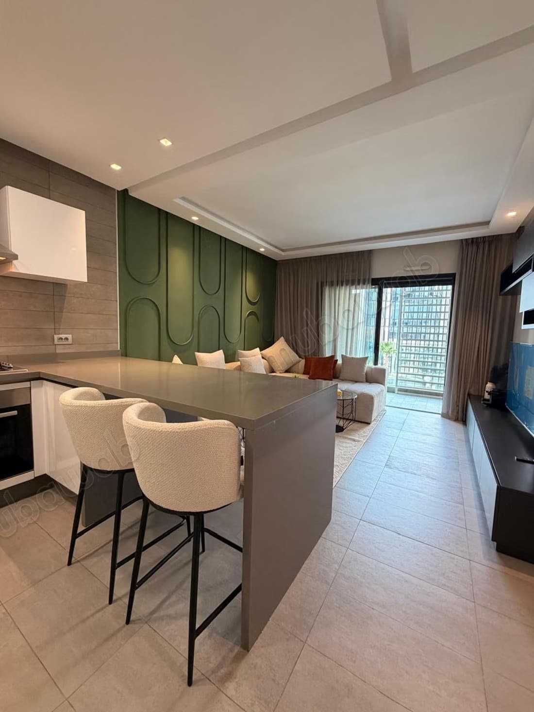 Appartement en location à Casablanca Finance City. Superfici...