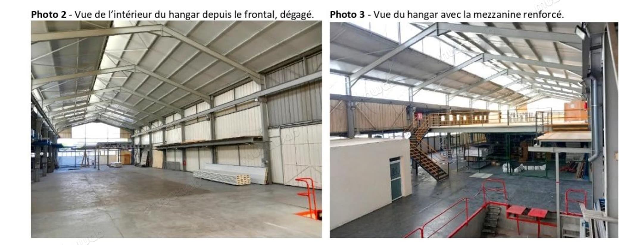 Hongar de 3600 m2 titré Aouama