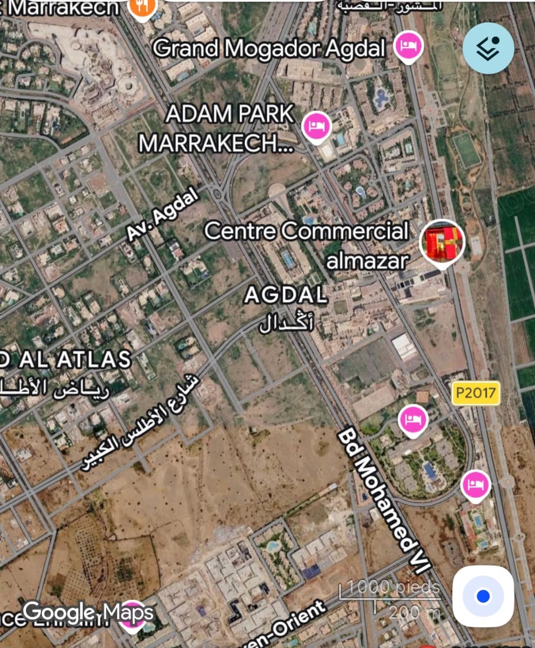 Terrain à vendre à Boulevard Med 6. Surface de 50000 m²