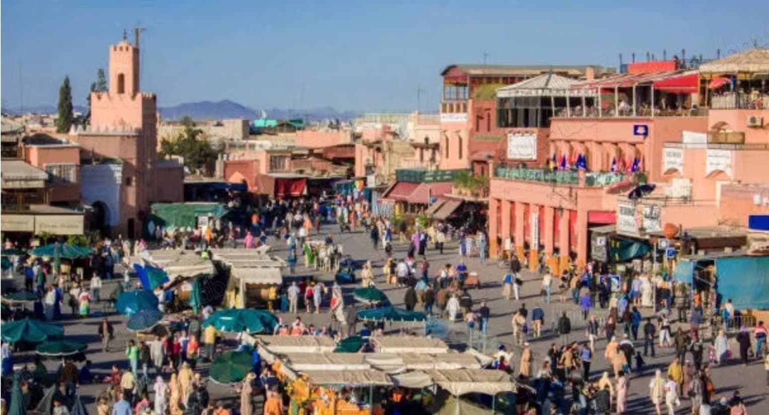 Place Jemaa el Fna rapport locatif