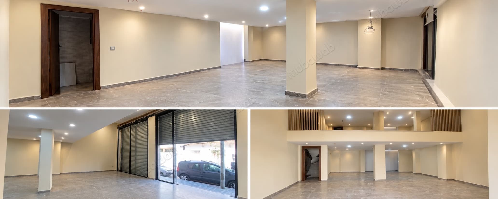 Vend local commercial à Hay Hassani. Surface totale 197 m²