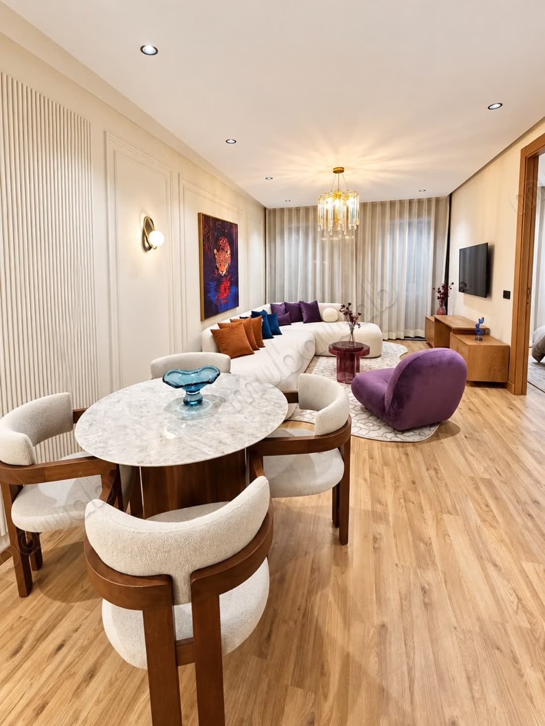 Studio meublé très haut standing de 50 m² avec terrasse – Tr...