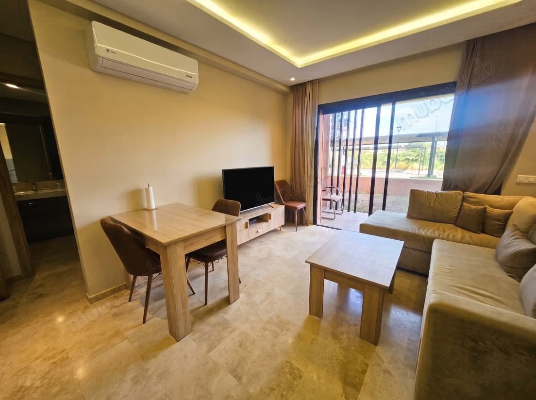 Appartement F2 avec terrasse secteur Golf Marrakec