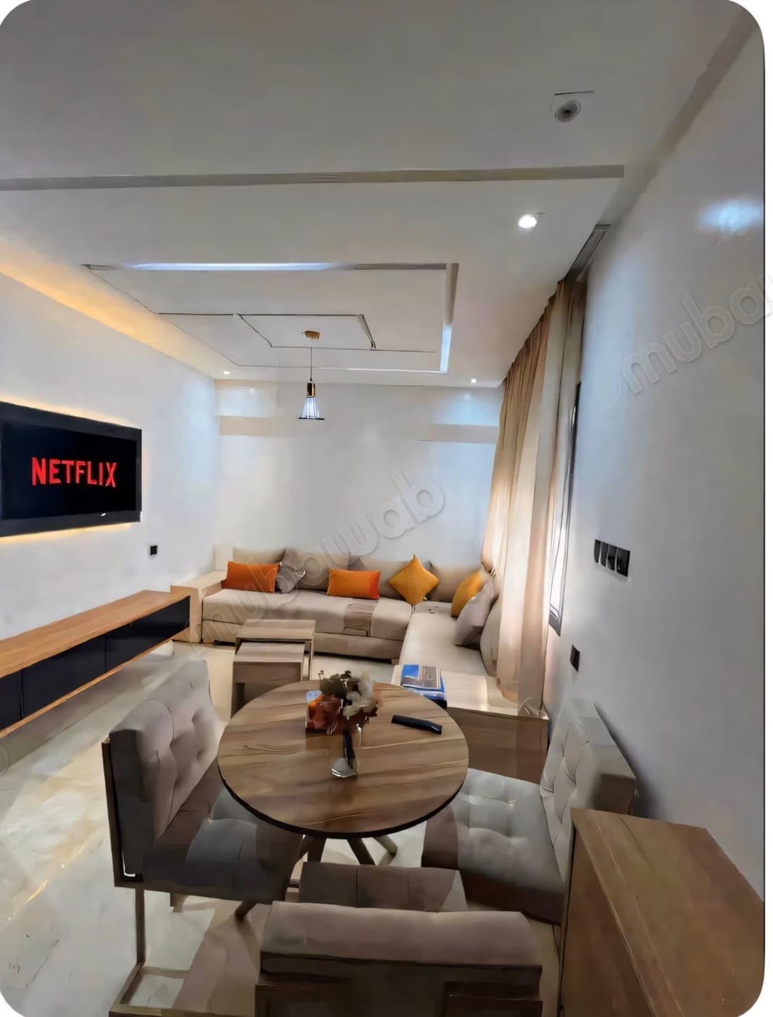 Location d'un appartement à Ain Mezouar. 1 chambre. Meublé