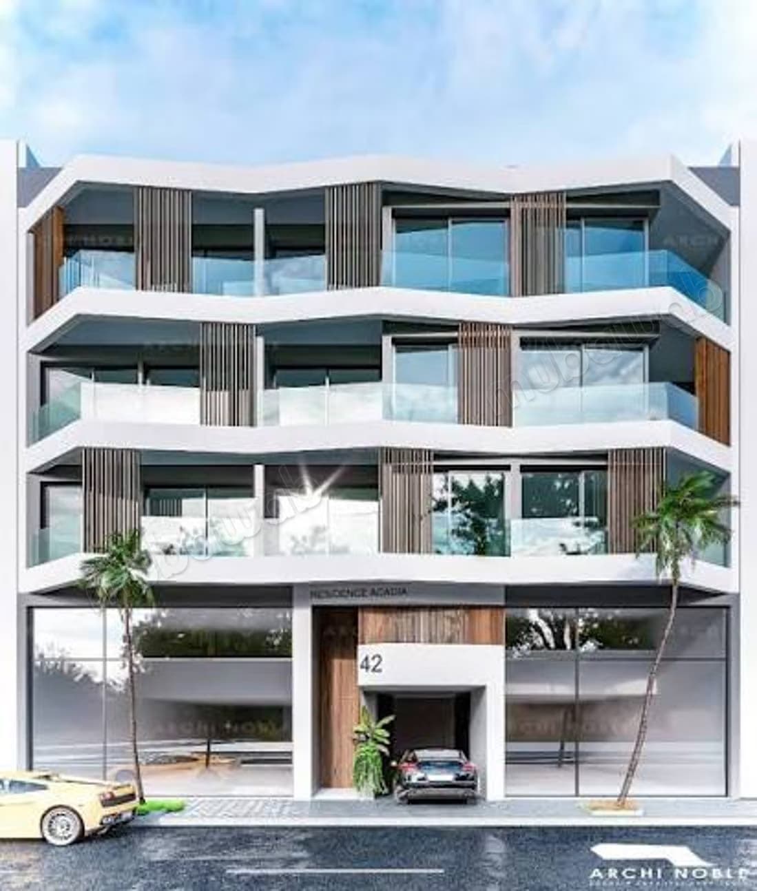 Terrain POUR IMMEUBLE A3 à Ain Mezouar. Superficie 1300 m²