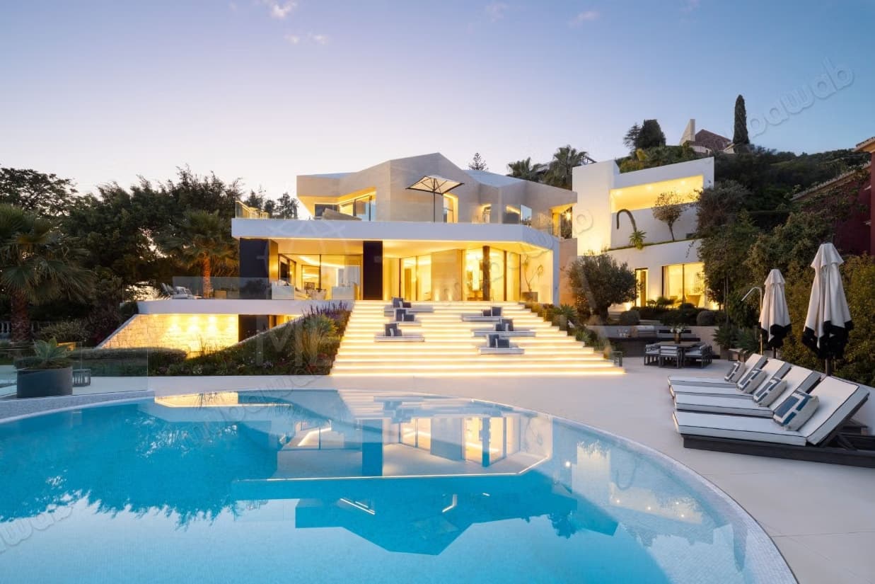 Villa de luxe à vendre à Ain Diab. Superficie 1040 m² pas lo...