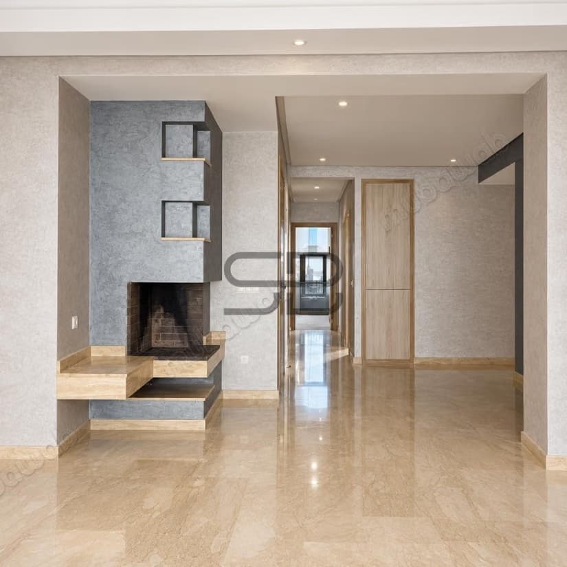 Appartement moderne vide Triangle D'or