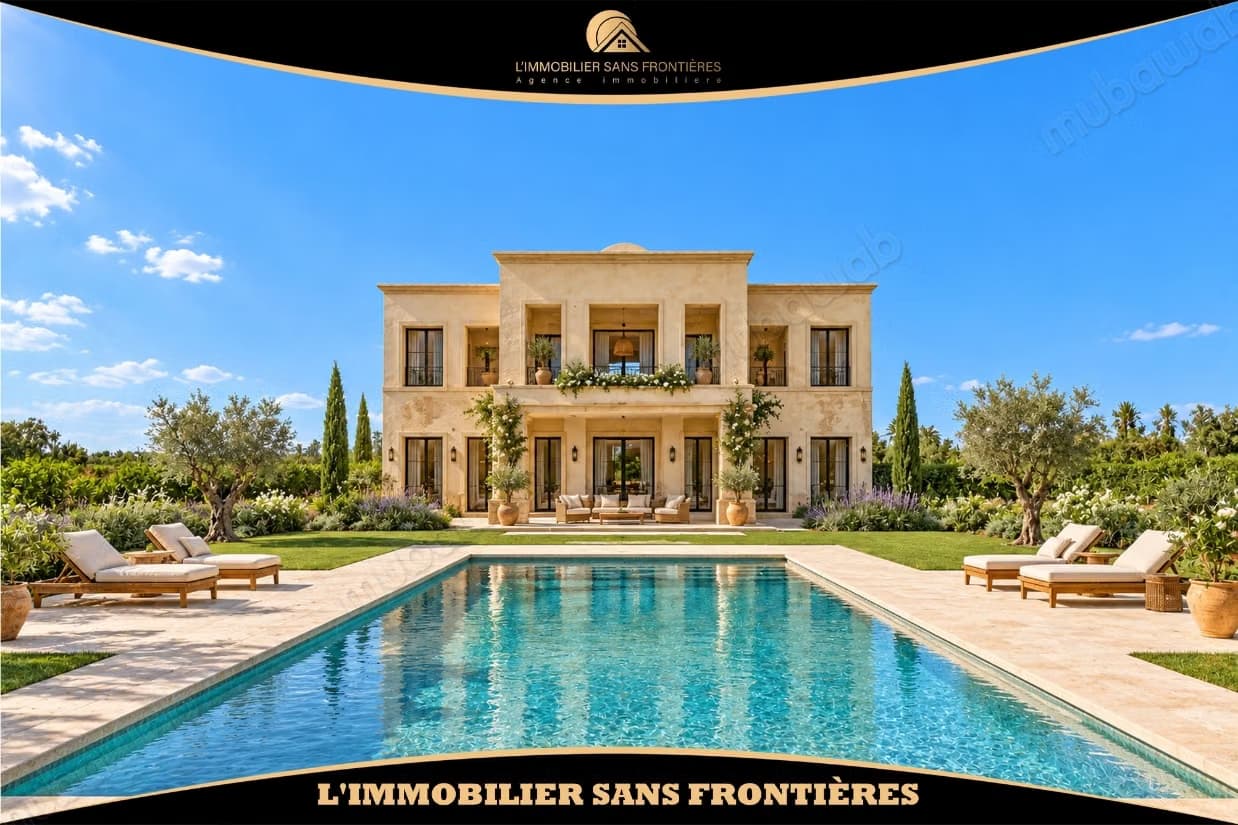 Villa semi finie à vendre Route de l’Ourika – Sidi Abdellah...
