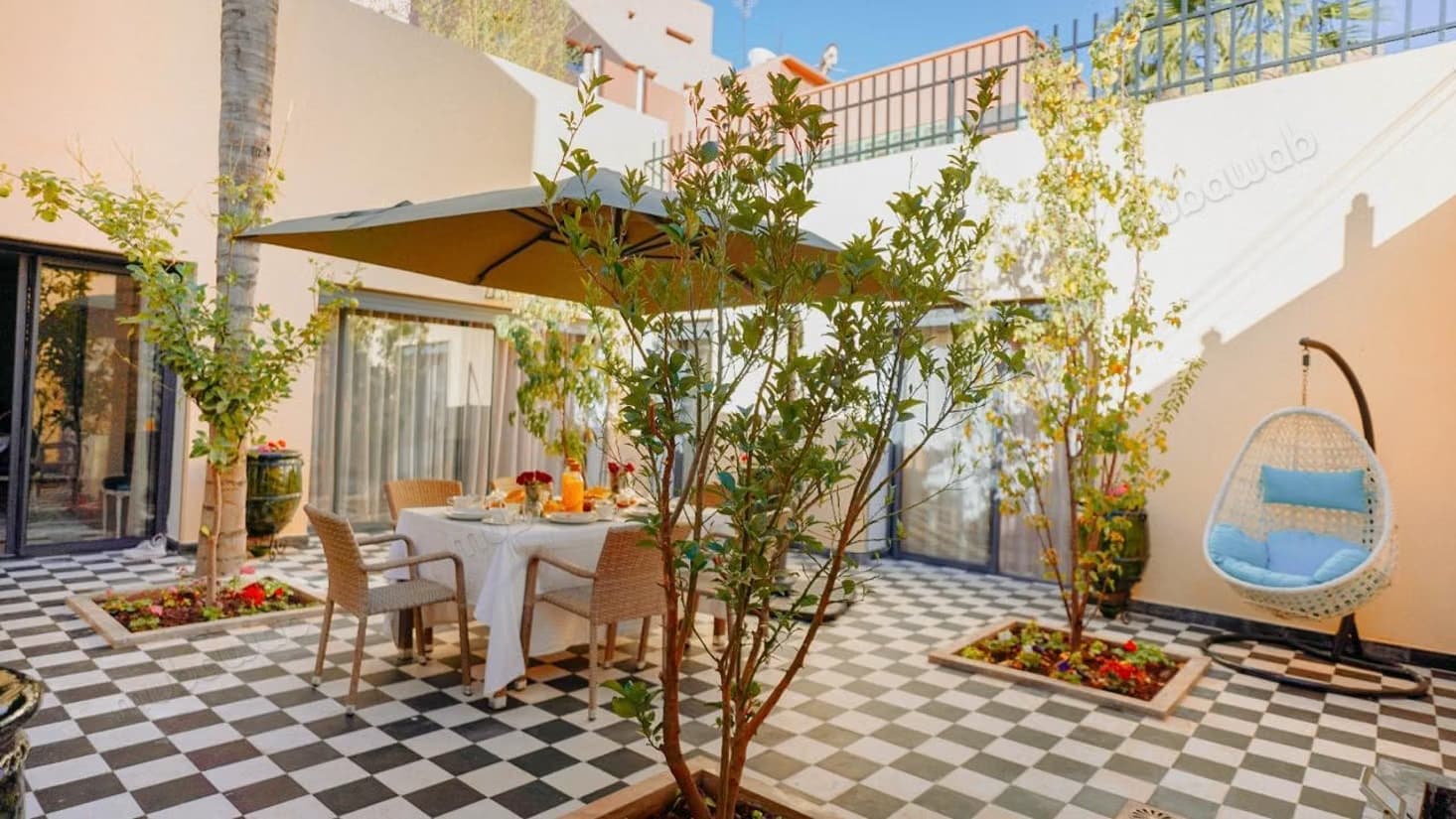 Villa de charme esprit riad à Guéliz, Marrakech