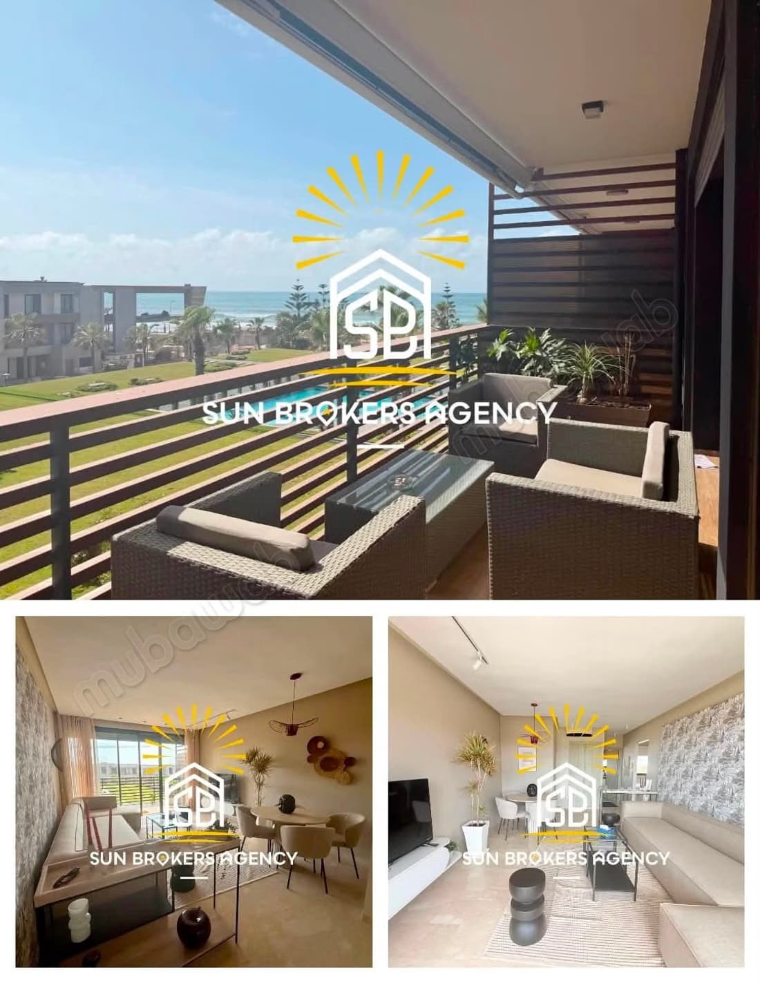 Dernier etage vue mer