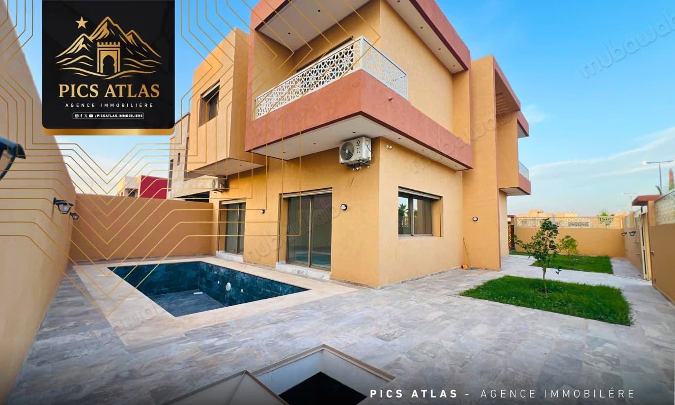 Villa vide à vendre avec piscine et jardin – Hay Targa, Marr...