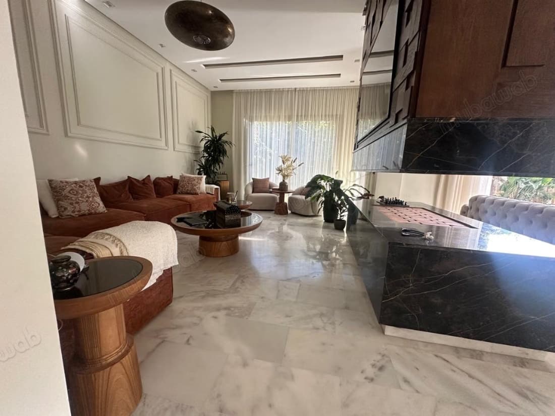 Villa 4 façades, meublée à louer – dar bouazza