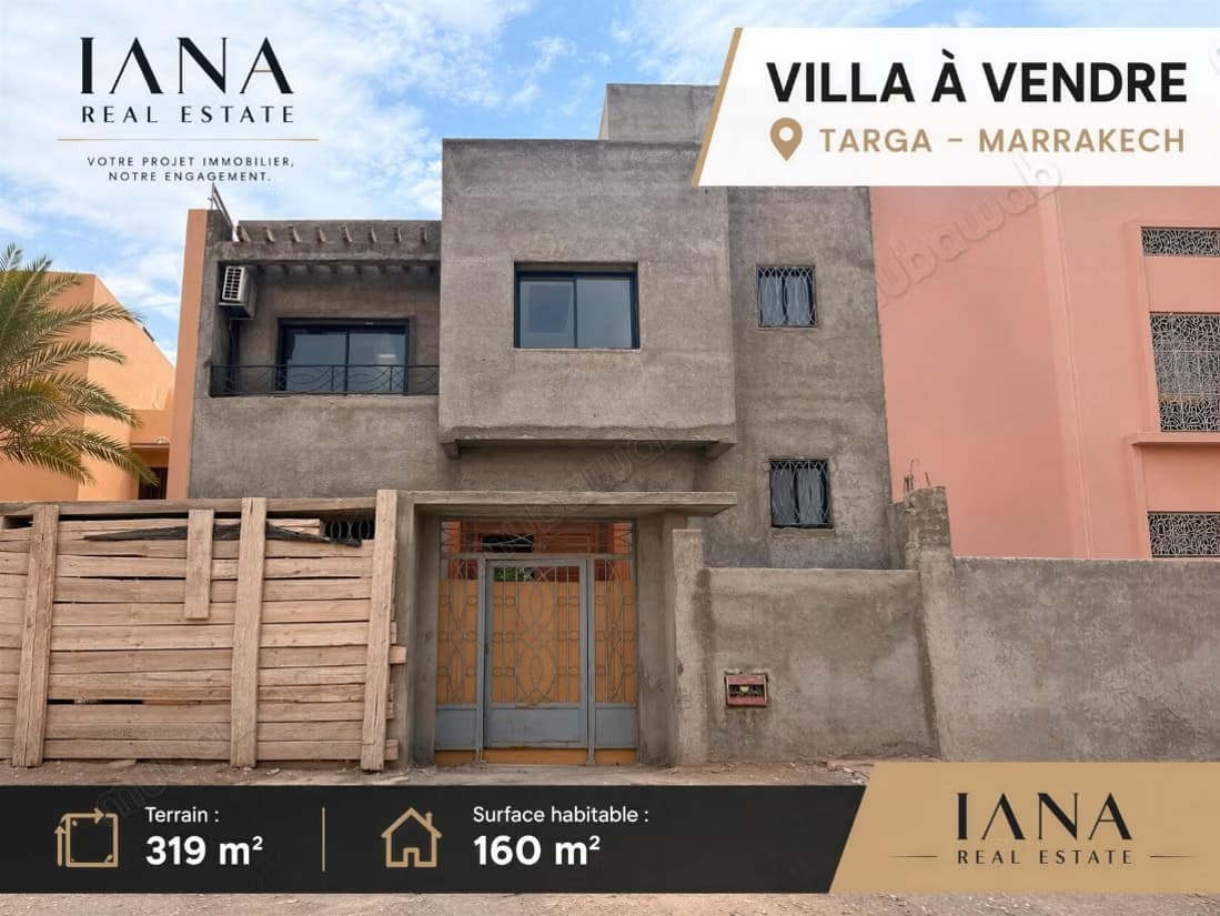 Villa 319m2 semi finie à vendre à Targa