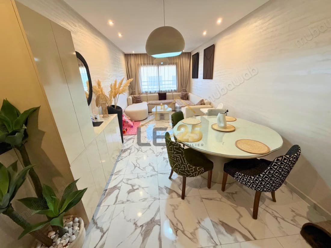 Appartement 3 chambres avec piscine à la palmeraie