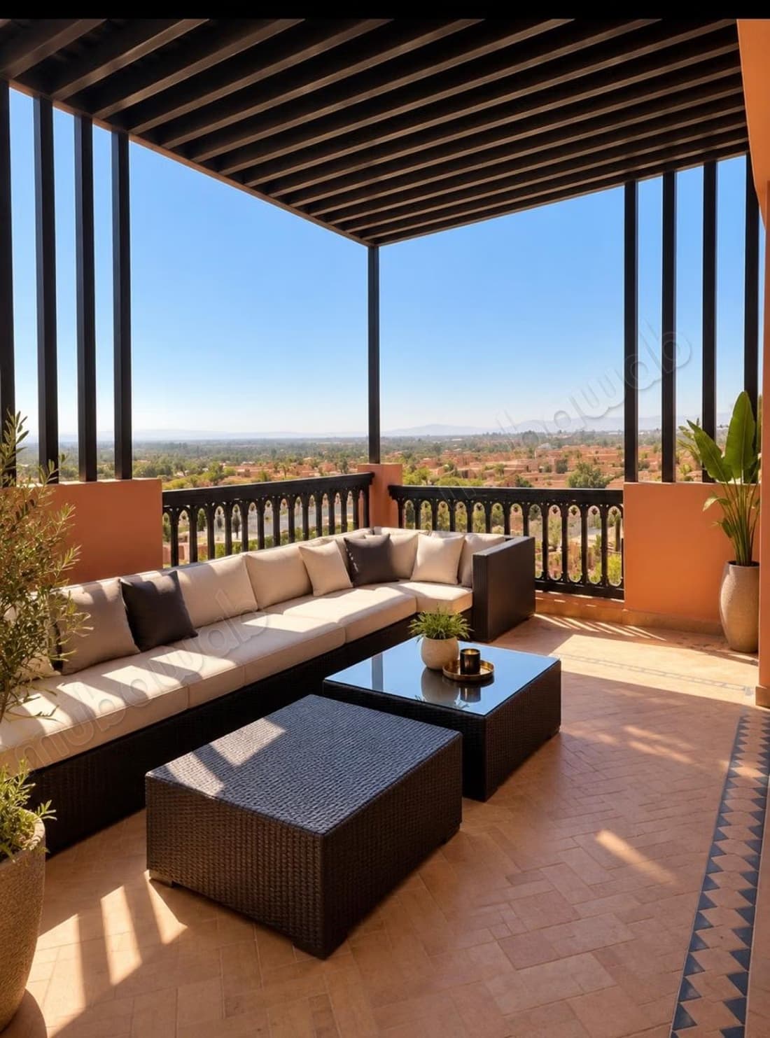 Location d'un appartement à Hivernage. 3 chambres