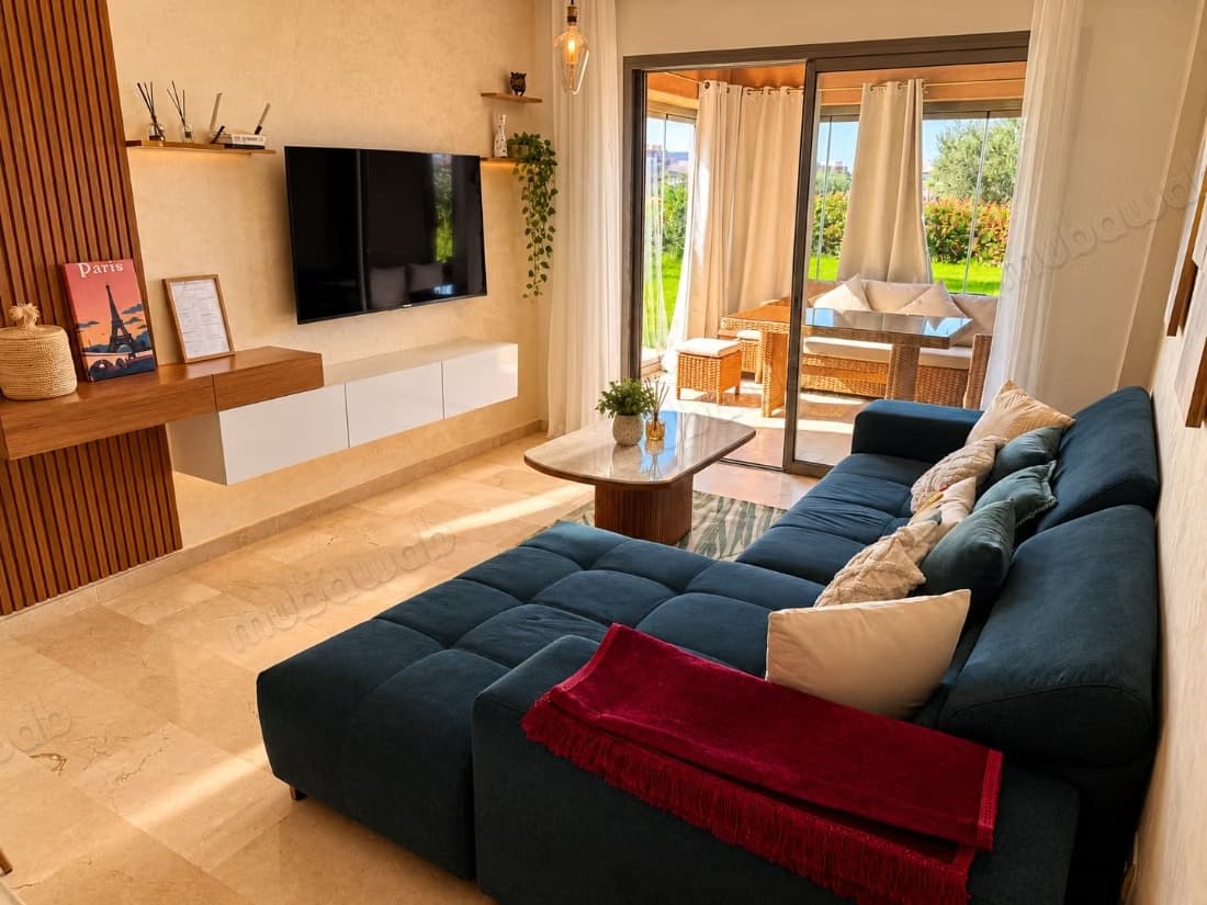 Magnifique appartement en RDJ a Golf Prestigia
