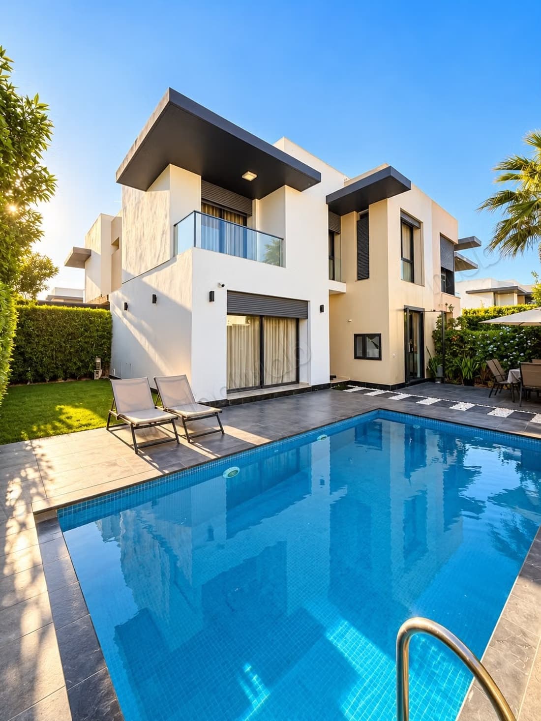 Superbe villa à louer à Dar Bouazza. 4 pièces confortables...