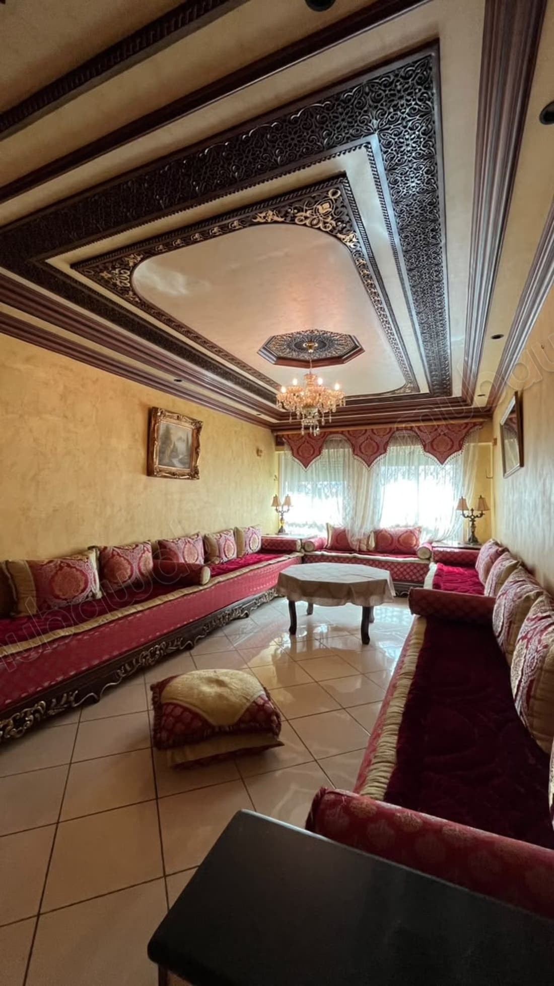 Bal appartement spacieuse de location à Nejma