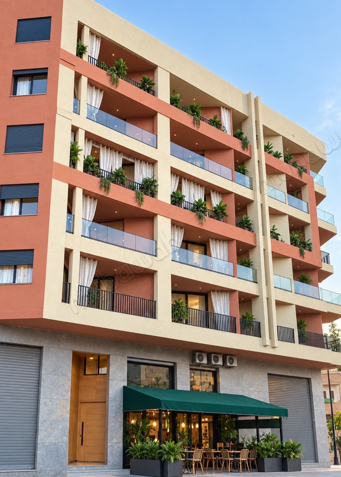 Superbe appartement à louer à Guéliz. Superficie 59 m². Conc...