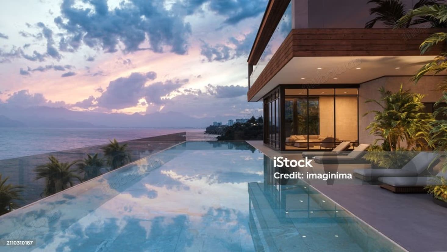 Terrain villa 968 m2 avec vue mer à ANFA