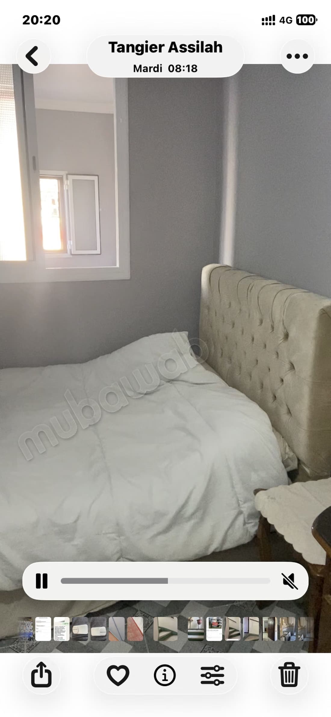 Location d'un appartement à Msala. Surface de 60 m². Bien...