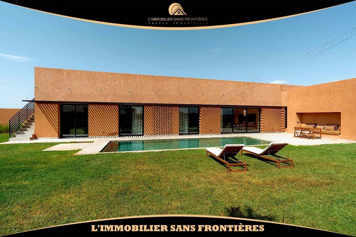 Villa à vendre Route de l’Ourika KM 10 – Plain pied