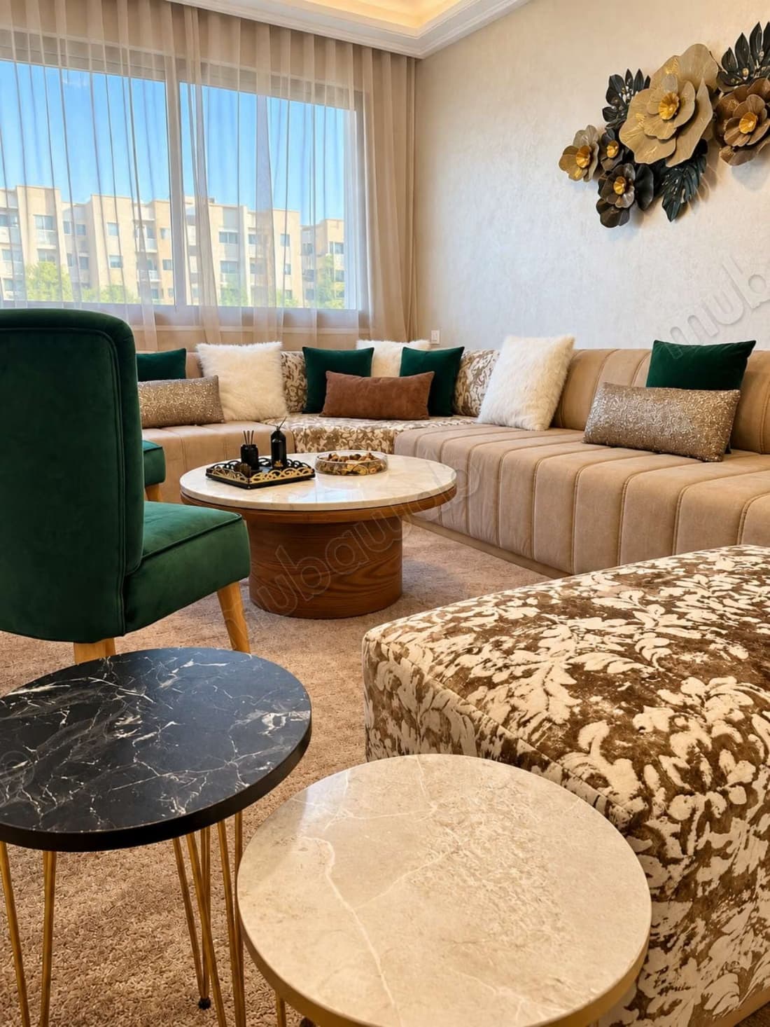 Appartement meublé à louer – dar bouazza, villa des prés