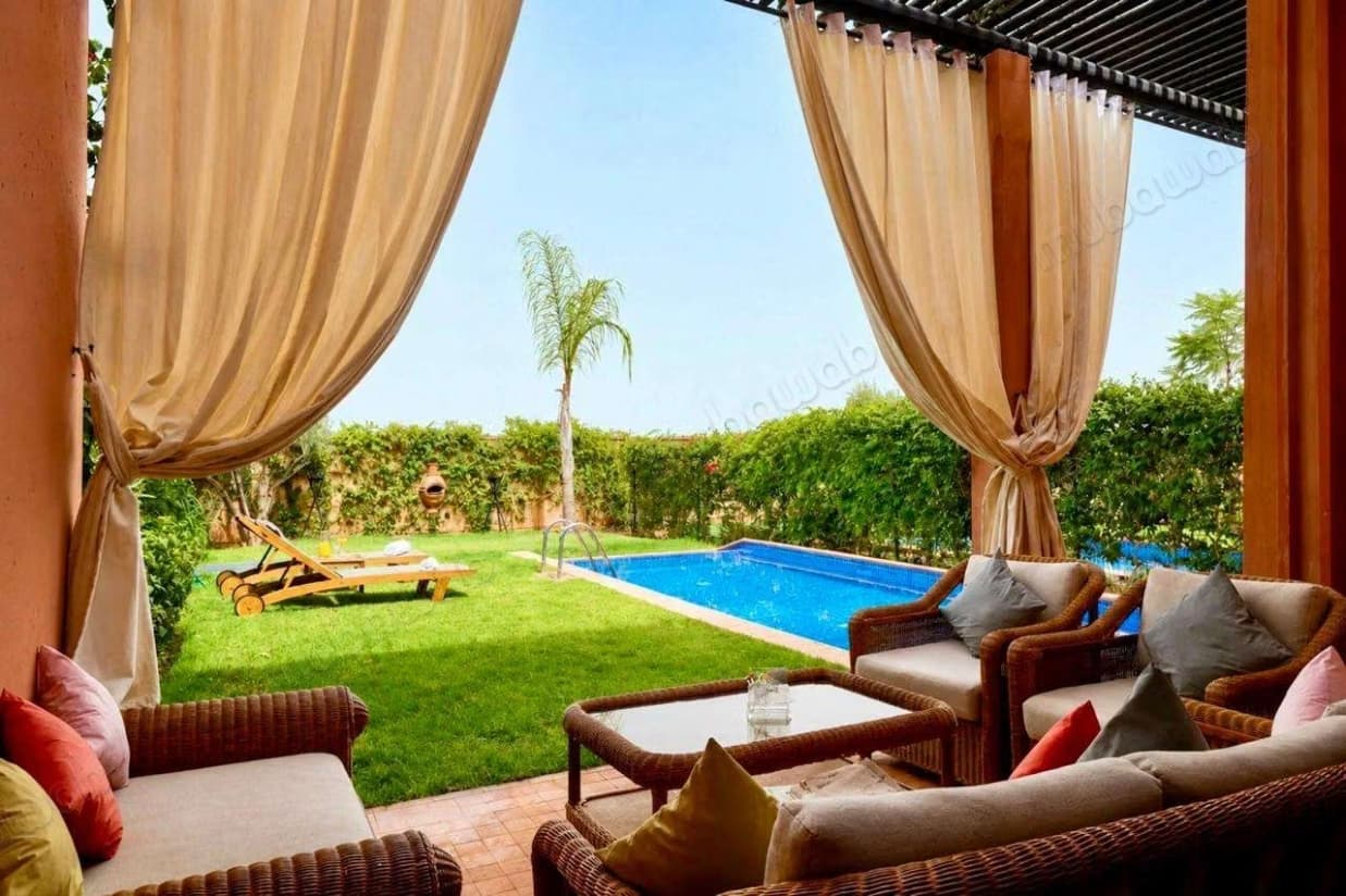 Villa meublée à louer – route de l’ourika, marrakech