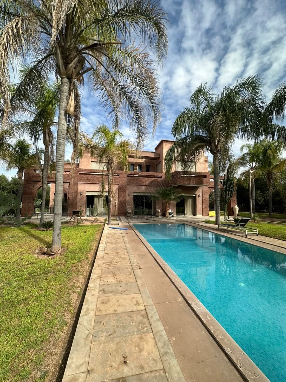 Villa de charme meublé à louer, marrakech