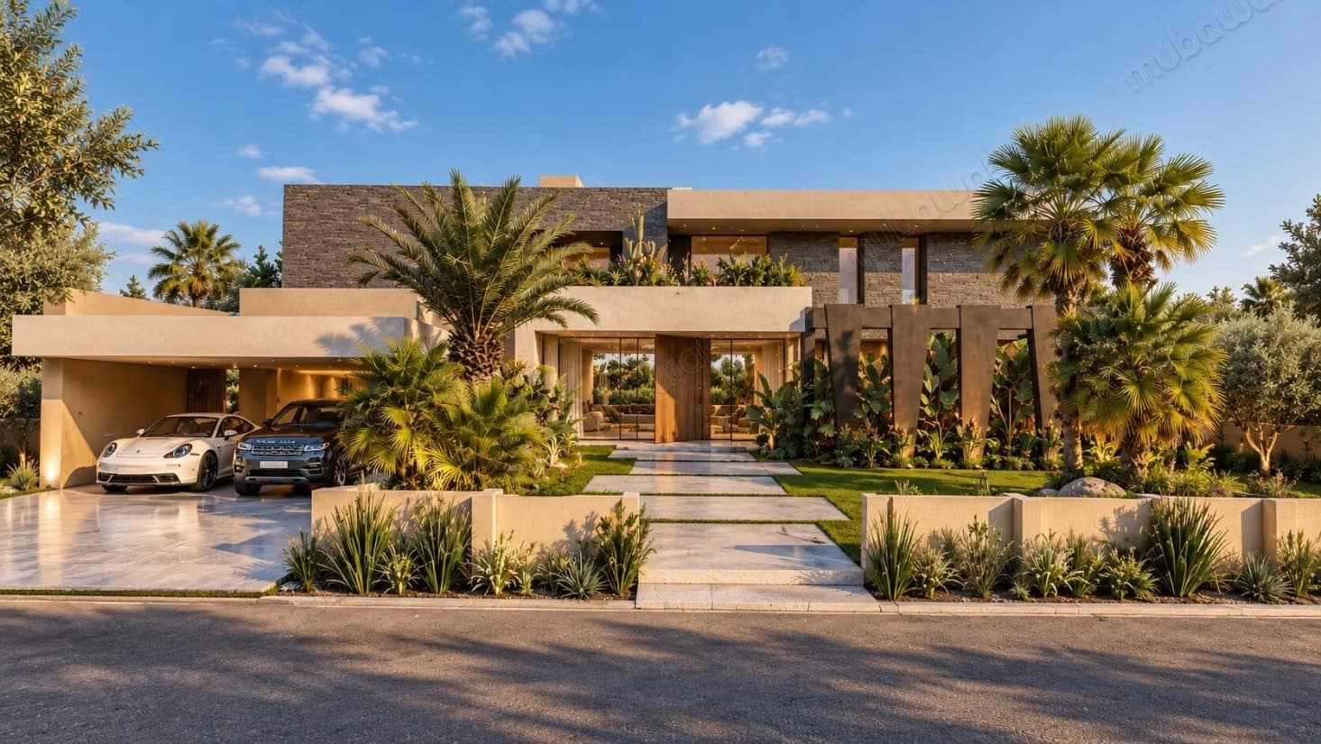 Villa de luxe sur plan – 1300m² à Hivernage