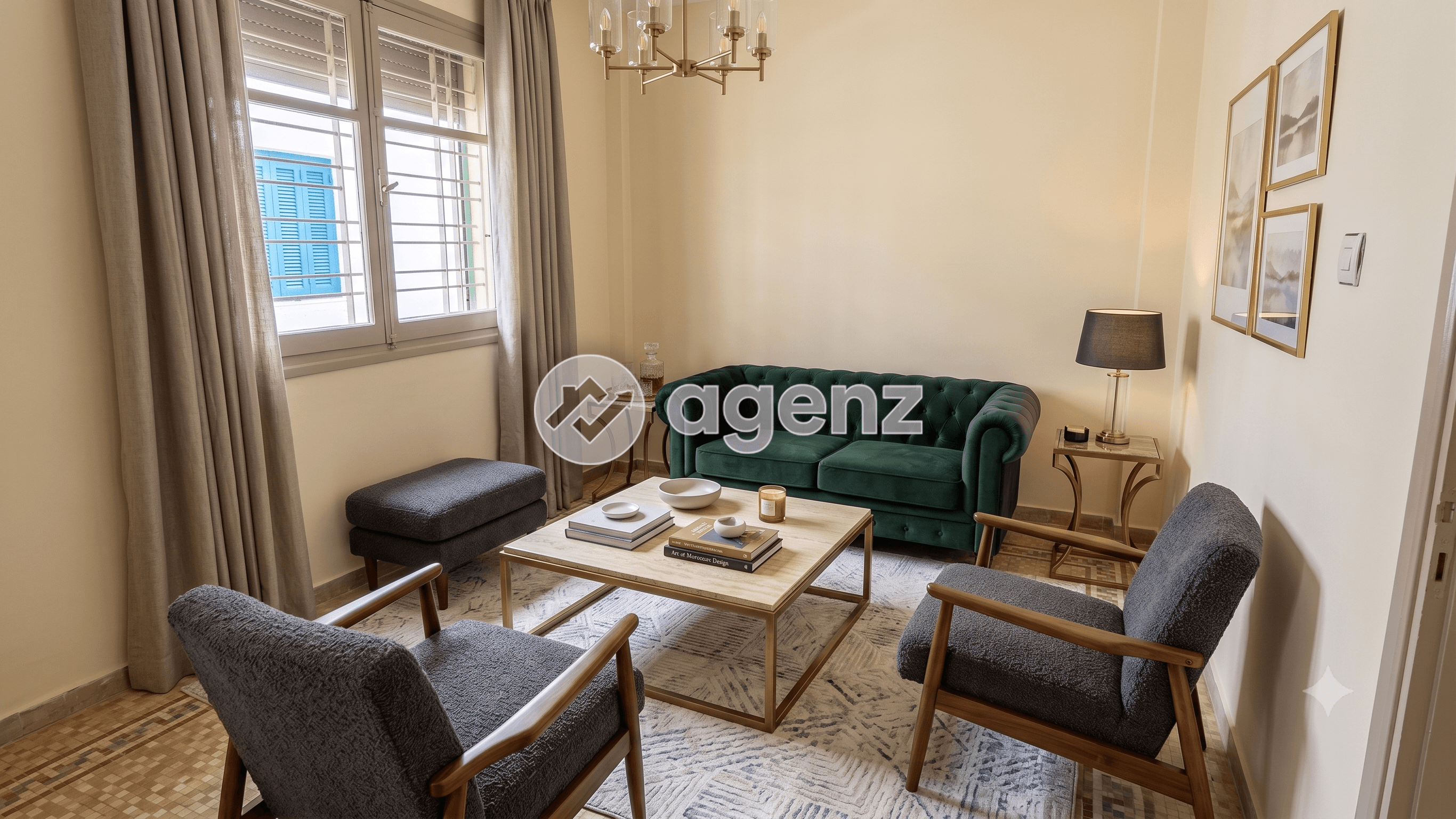 Vidéo de Studio à vendre 1 300 000 dh 37 m² - Agdal -RBA-AG-1152